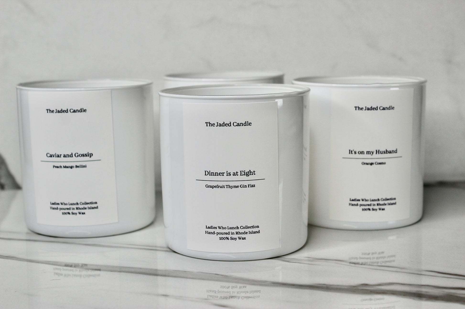 Dinner is at Eight - Grapefruit Thyme Gin Fizz