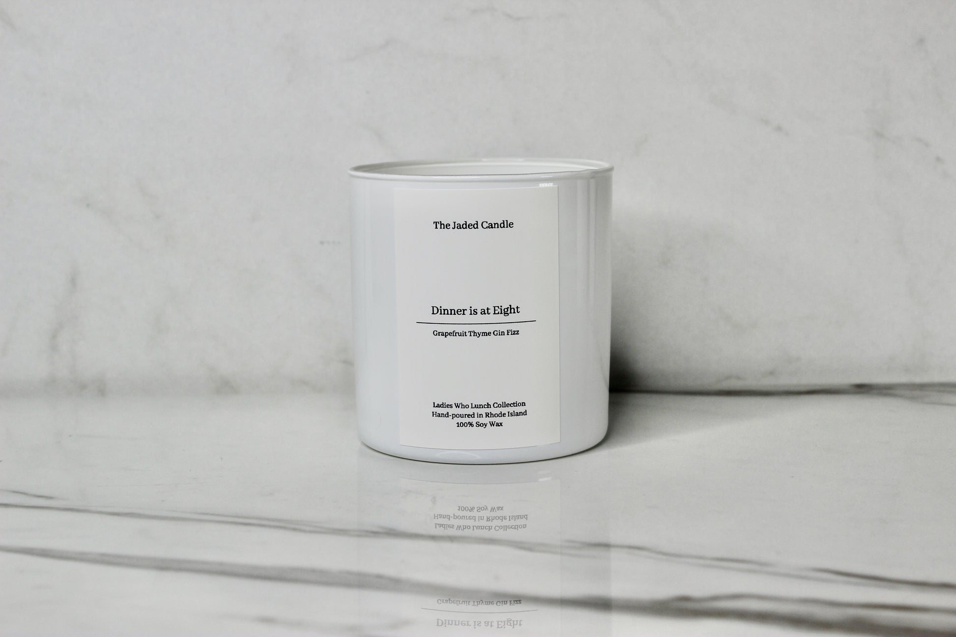 Dinner is at Eight - Grapefruit Thyme Gin Fizz